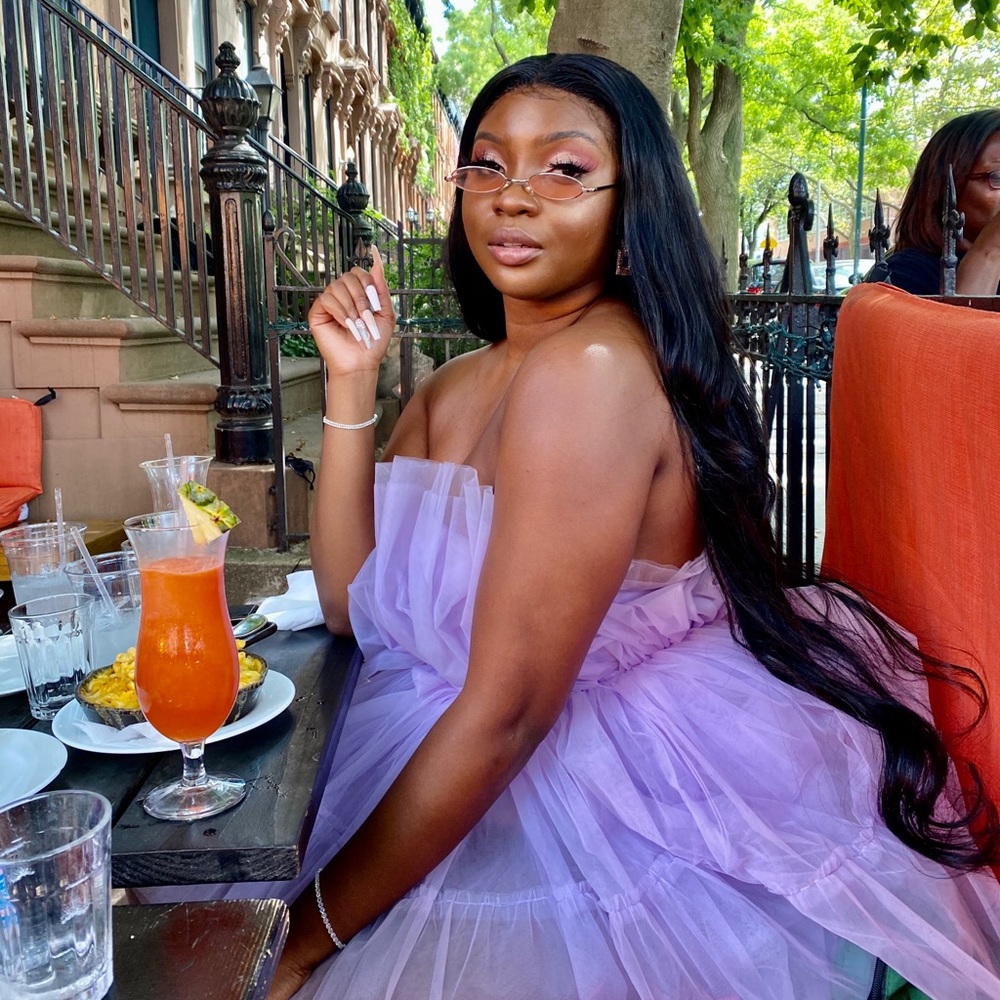 Bflyla Lavender Tulle Dress